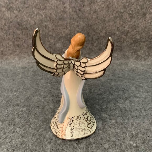 My Daughter My Joy Heirloom Porcelain Musical Angel Figurine - Picture 4 of 7